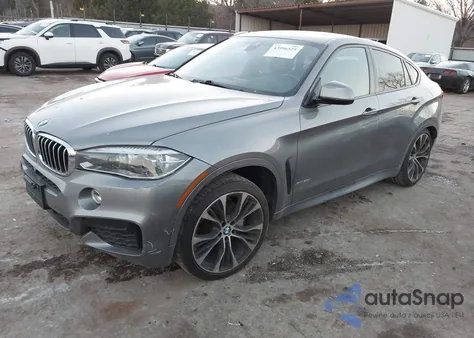 2018 BMW X6 xDrive50I z USA, uszkodzony, nr VIN 5UXKU6C52J0Z66681